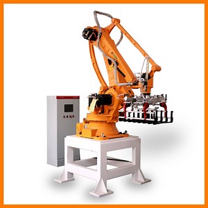 [Hot Item] High Efficiency Robot Palletizer System Automated Robotic Palletizing Machine Bag Carton Automatic Robot Arm Palletizer Machine