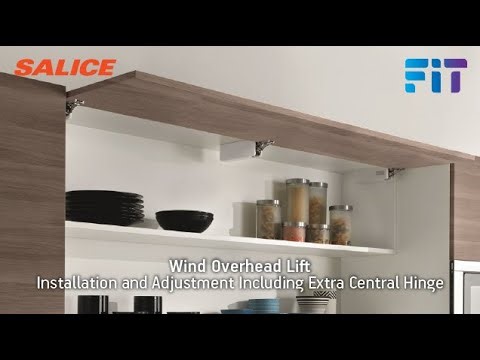 Installing Salice's Wind Lift with an Extra Central Hinge for a Wide Door? Here's How! | Fit NZ