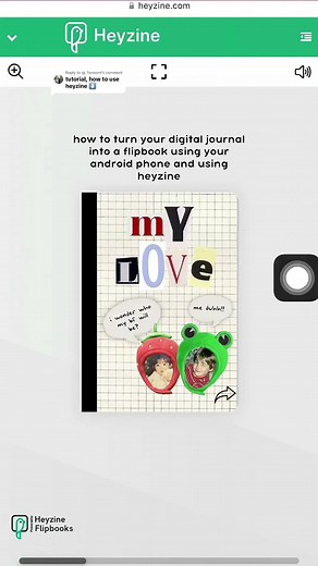 Turn Your Digital Journal into a Flipbook with Heyzine | Canva Template