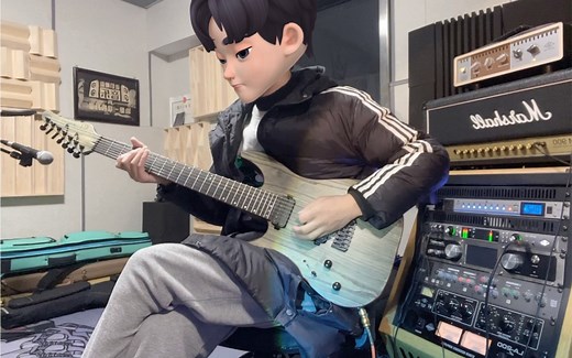 schecter 7弦弹重型， 来版音质清晰的！编曲工程片段