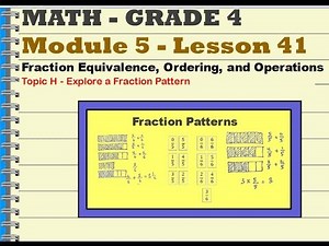 Grade 4 Mod 5 Lesson 41
