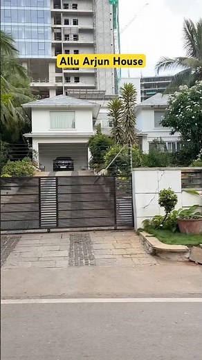 Allu Arjun’s House #hyderabad #alluarjun #home #travel