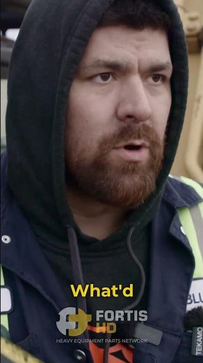 Put Your Lips on It & Blow – Take it easy. It's an air hammer #heavyequipment #mechanic #diy