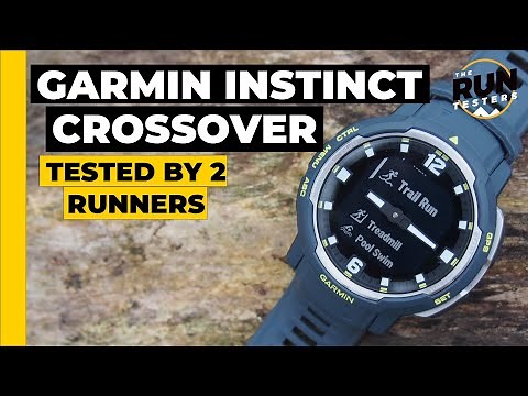 Garmin Instinct Crossover Review from 2 Runners: Garmin watch with analogue hands run tested