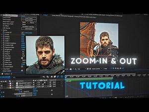 Smooth Zoom In & Out Animation in After Effects | Easy Tutorial