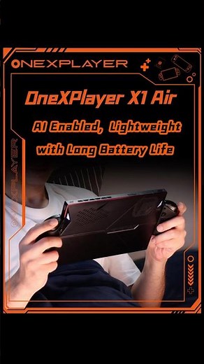 Power in Your Palm! OneXPlayer X1 Air: Al Enabled, Lightweight with Long Battery Life #onexplayer