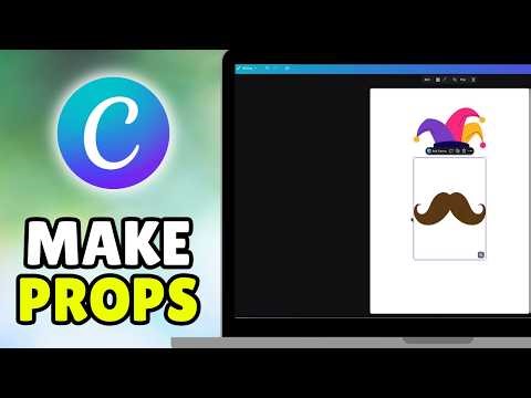 How To Make Props In Canva (2026) - Custom Photo Booth Props Canva Tutorialbus