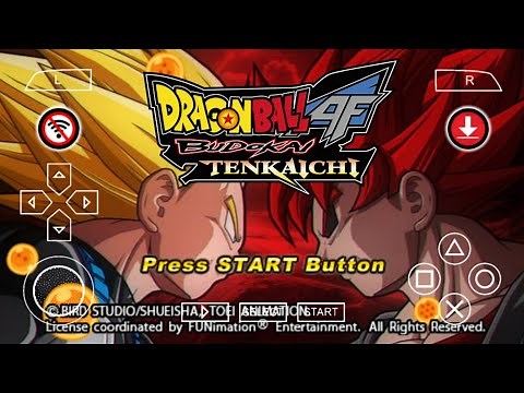 ISO Dragon Ball Budokai AF Tenkaichi Tag Team DBZ TTT MOD PPSSPP | Gameplay Final