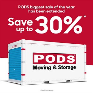 14 reactions |  It’s PODS’ biggest sale of the year!  Save up to 30% on moving and storage*. | PODS Moving & Storage | Facebook