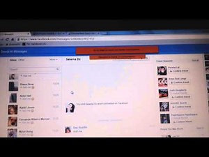 How to delete all facebook messages in one go