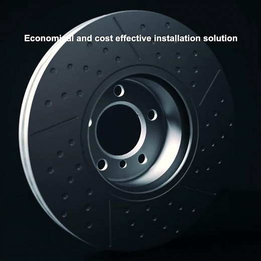 HELLA Full-Cast Brake Rotor Discs