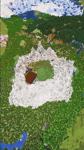 Minecraft Mansion and Village Caldera Seed!