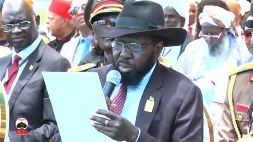 President Kiir Attends GERD Inauguration in Addis Ababa🇸🇸🤝🇪🇹 President Salva Kiir joined regional leaders in Addis Ababa for the historic inauguration of the Grand Ethiopian Renaissance Dam (GERD). He commended Ethiopia on the milestone, calling it a symbol of cooperation and shared progress in the Horn of Africa. 🎥 Credit: Oromia Broadcasting Network English | Twic Media Reports