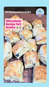 Another use for mincemeat! These freeze perfectly - wouldn’t they be gorgeous with some of the @follainirishpreserves as a Christmas gift? Anyway! Friday! To the chase! Unbelievably I kneaded these for a couple of minutes and they rose better than any I’ve made before - so light! Go figure! Makes 20-24 medium scones Ingredients * 160g butter * 500g self raising flour * 1 generous tsp mixed spice * 300g mincemeat * 4 eggs * 150ml milk Method Preheat oven to 200°C fan. See method in the video. I i