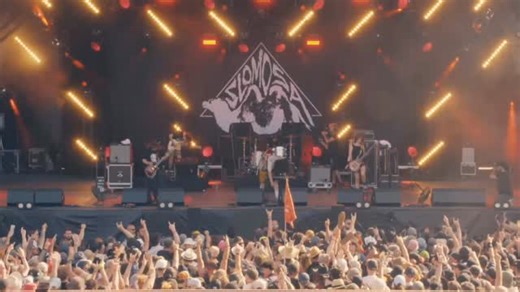 Throwback to one of the many highlights of this year; our return to Hellfest ❤️‍🔥 it was an unbelievable reception and it felt like everyone joined in on the party! Kind of a full circle moment for us, after our very unexpected performance there back in '22. Appreciate everyone who was there, or followed it from home online, definitely one of the biggest days for us a band thus far. We hope to be back one day🔥🙏 Head on over to YouTube to watch the whole gig - available at @arteconcert / Hellf