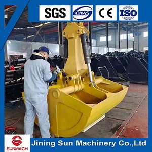 [Hot Item] Clamshell Bucket with Rotator at Competitive Price