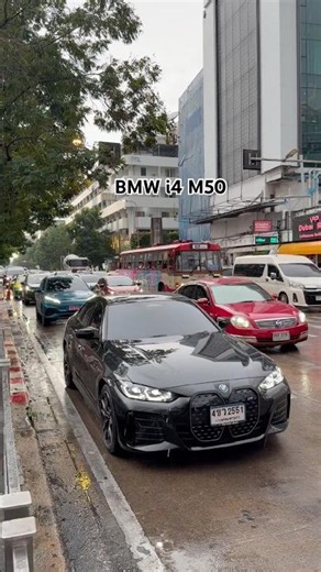 Bmw i4 M50 spotted in Bangkok #bmw #bmwi4 #bmwmmotorsport #supercars #foryou #shorts #fyp