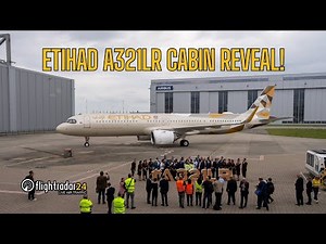 Etihad's First A321LR: full passenger cabin tour