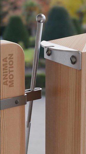 Spring Gate Lock for Wooden Gates, latch