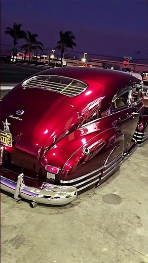 My 1947 chevy fleetline lowrider laid out looking gangster