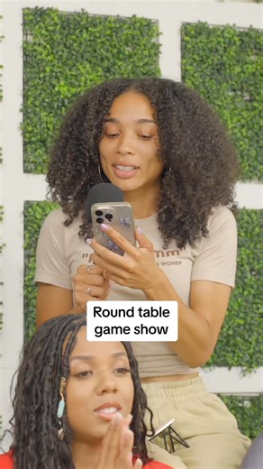 mmmmm 😌🐈 - “The Round Table Game Show” episode 9 #roundtable #gameshow #girls #games #studsof #lesbiansof #comedy #fyp #foryou #reel #reels #viral #reelsvideo | The RoundTable