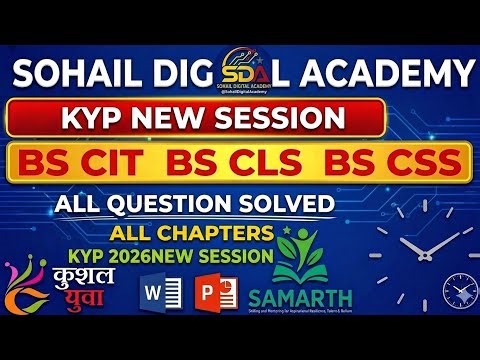 NEW KYP 2026 LAB SESSION BS-CIT 29 CSS 10 SCHOOLNET #kyp #trending