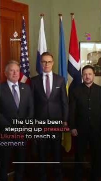 Russia willing to resume peace talks with Ukraine, US after Witkoff visit | AJ #shorts