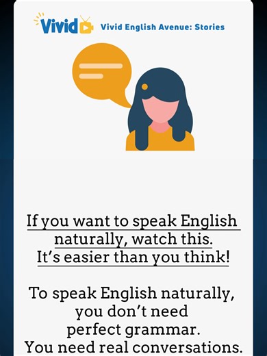 Improve Your English Through Stories on Vivid English Avenue