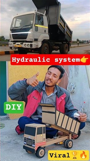 Hydraulic Finally Complete 💪🔥 | Remote Control Dumper Truck 🚛