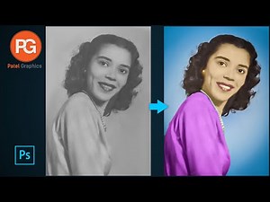 How To Colorize a Black & White Photo in Photoshop || Photoshop Tutorial
