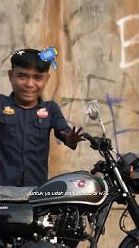 Owner’s Impatient! Brand New 16km W175 ABS Already Getting a Custom Makeover! #bengkelteras #part1