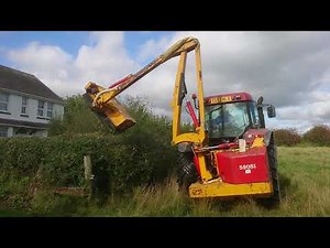 Hedgecutting / Torri Perthi - Case MX110 & Twose 580 SI 5/9/2019