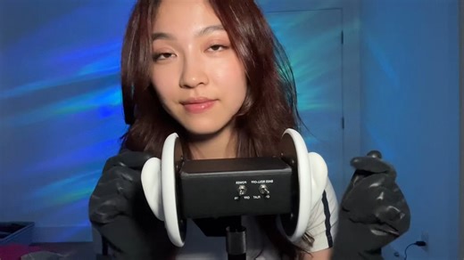 【Cloud Crystal ASMR】强烈手套声，带来极致颤抖 ✨ 乳胶橡胶   擦洗你的耳朵