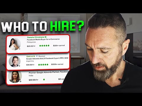 How To Hire On UpWork (from a CLIENT SIDE) *LIVE Footage*