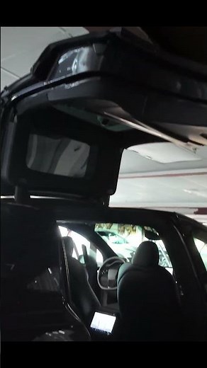 Opening Tesla Model X Falcon Wing Doors In a Garage - Low Ceiling