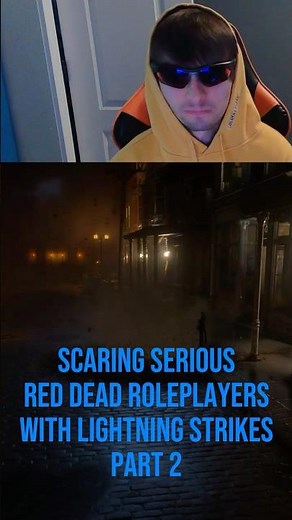 Scaring Red Dead RP Players with Lightning Strikes - Full Vid Link Above #rdr2 #rdr2rp #redm