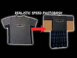 roblox photobash realistic speed design tutorial