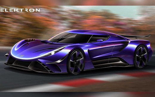 两秒内破百!!德国电动超跑公司Elektron Quasar推出 2300HP 电动超跑