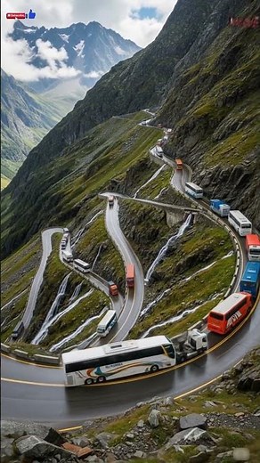 World’s Most Dangerous Cliff Road Ever Built