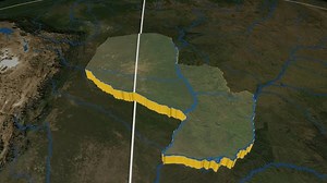 Paraguay Extruded On World Map Graticule Stock Footage Video (100% Royalty-free) 8233714 | Shutterstock
