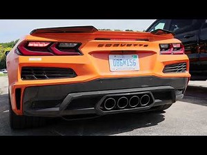 Corvette C8 Z06 Flat Plane Crank Sound