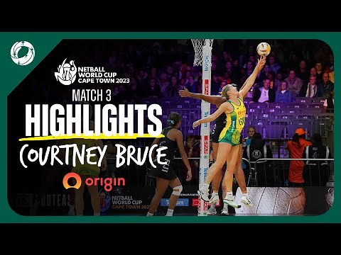 Netball World Cup Highlights - Courtney Bruce | Australian Diamonds