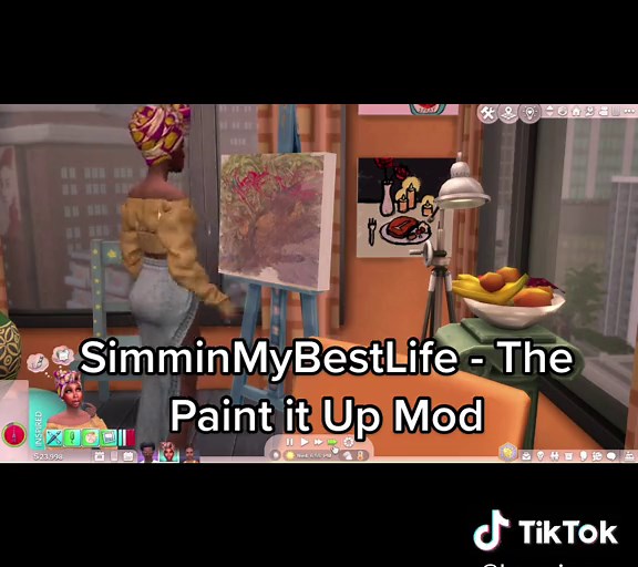 Enhance Your Sims 4 Experience with Paint It Up Mod