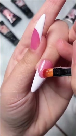 💅Poly gel test color, a variety of color activity price $ 1.99 #nailare #polygelnails #nailsart