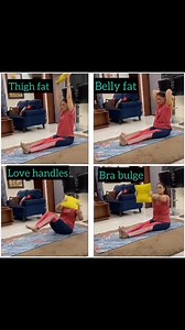 Home workout with a pillow for you . Each exercise do 3 sets x 20 reps . Dont forget to save to watch later. #fitness #lovehandles #thighfat #belly | Bend it with Ritu