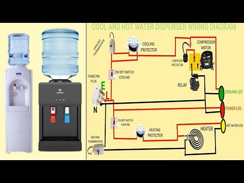 Cold and Hot Water Dispenser Wiring Diagram Bd