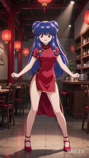 珊璞（シャンプー）Shampoo 亂馬1/2《らんま ½》 (Ranma ½）#ai #ranma½
