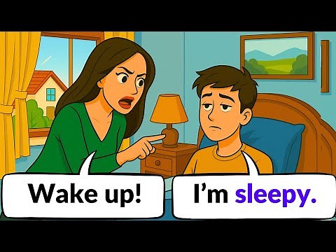 Daily English Conversation with Mom – Easy English Practice for Beginners ✅