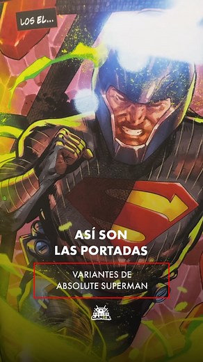 Las portadas variantes de #AbsoluteSuperman son arte #Cómics #DCCómics #Superman #DC | Nación Gamer