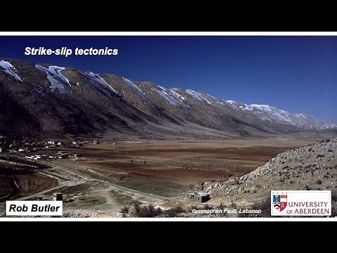 Strike-slip tectonics